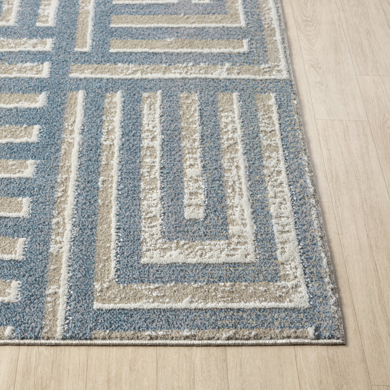 Tapis d'intérieur lavable à la machine Vista, Rectangle 7 pi 9 po x 9 pi 9 po