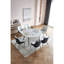 Chaise d'appoint blanche Klaeo