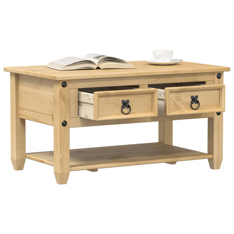 Table basse vidaXL Miel