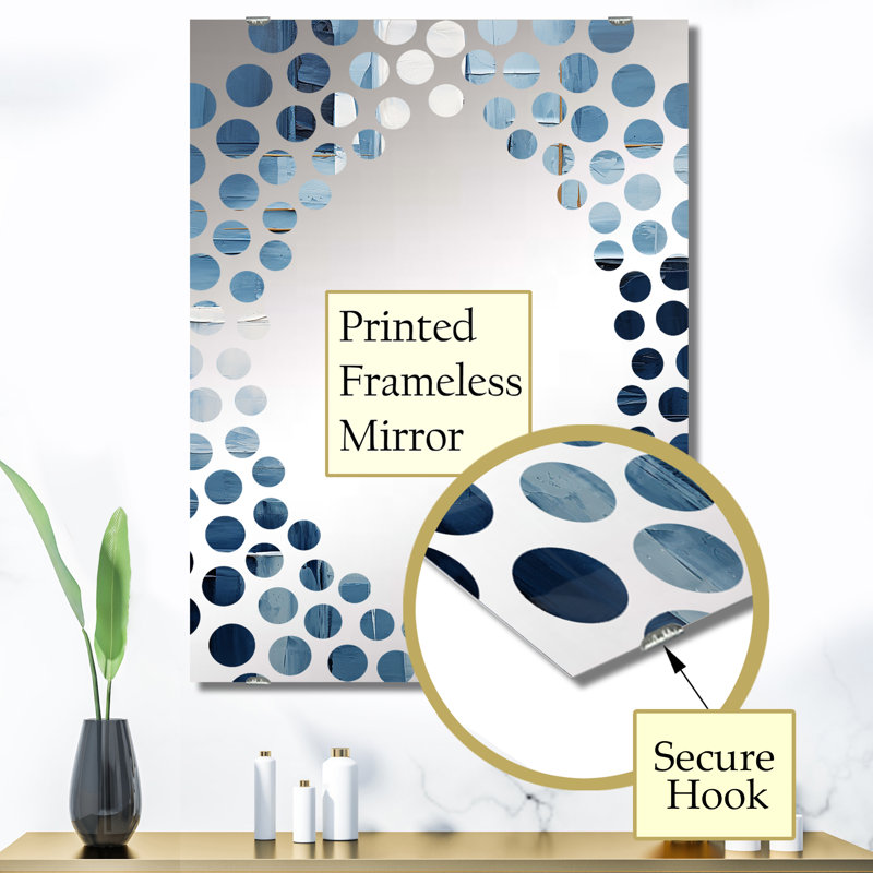 Miroir mural Vartkes, 40 po x 30 po