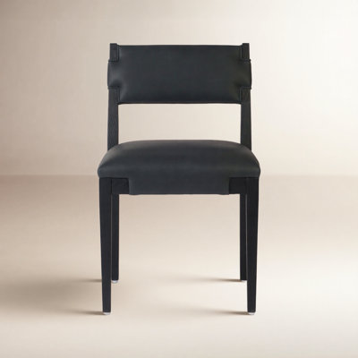 Bilbrey Genuine Leather Dining Chair