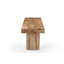 Banc en bois de manguier massif-924426617