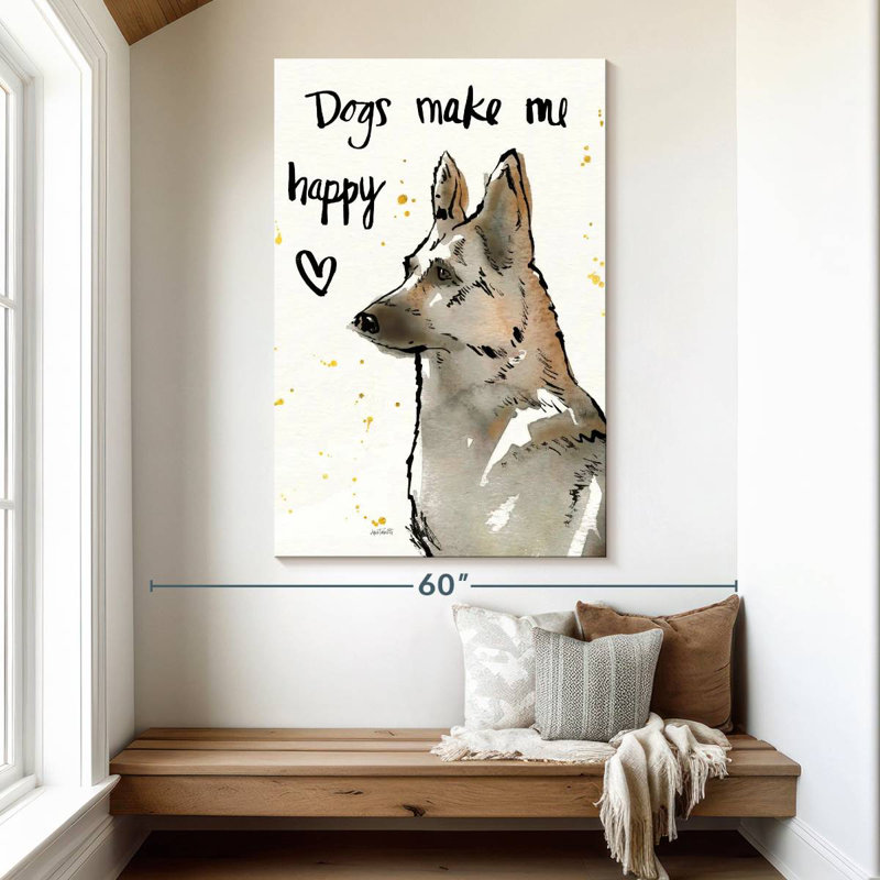 Brampt Strike A Paws VIII, 51" H x 34" W