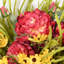 Arrangement floral de marguerite artificielle pour porte d'entrée murale-391009685