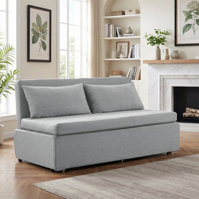 Convertible Sleeper Sofa Bed Multi-functional Furniture for Living Room