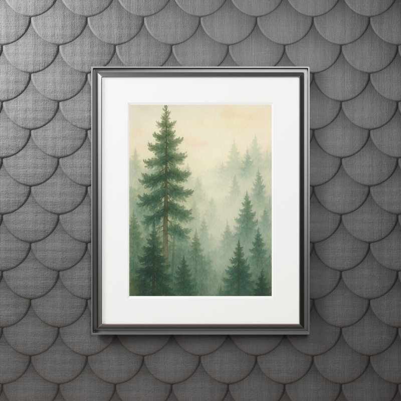 Clinger Single Picture Frame Print, 50.8 cm H x 40.64 cm W