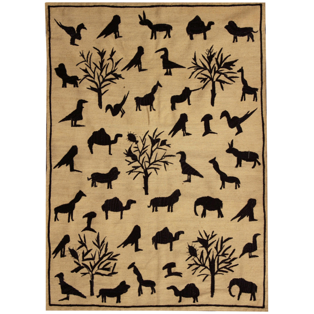 Arona Wool Hand Woven 122cm X 170cm Area Rug