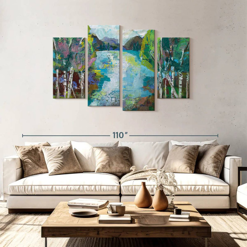 Avery Birch Pond, H 48 po x l 75 po