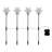Battery Operated Snowflake Yard Lights