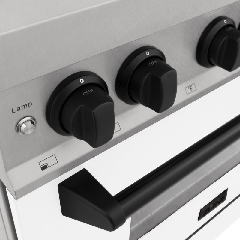 ZLINE Autograph 36" Legacy Dual Fuel Range, Matte Black Satin Stainless Steel