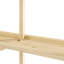 GROOVE SHELVING BIG, FSC certified pine wood, Made in Europe, Scandinavian Design