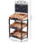 Briehn Storage Shelving Unit with Chalkboard and 3 Tiered Large Tray