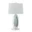 Lampe de table argent 28,75 "Andreco