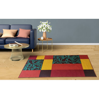 Trevor Patchwork 80cm X 150cm Area Rug