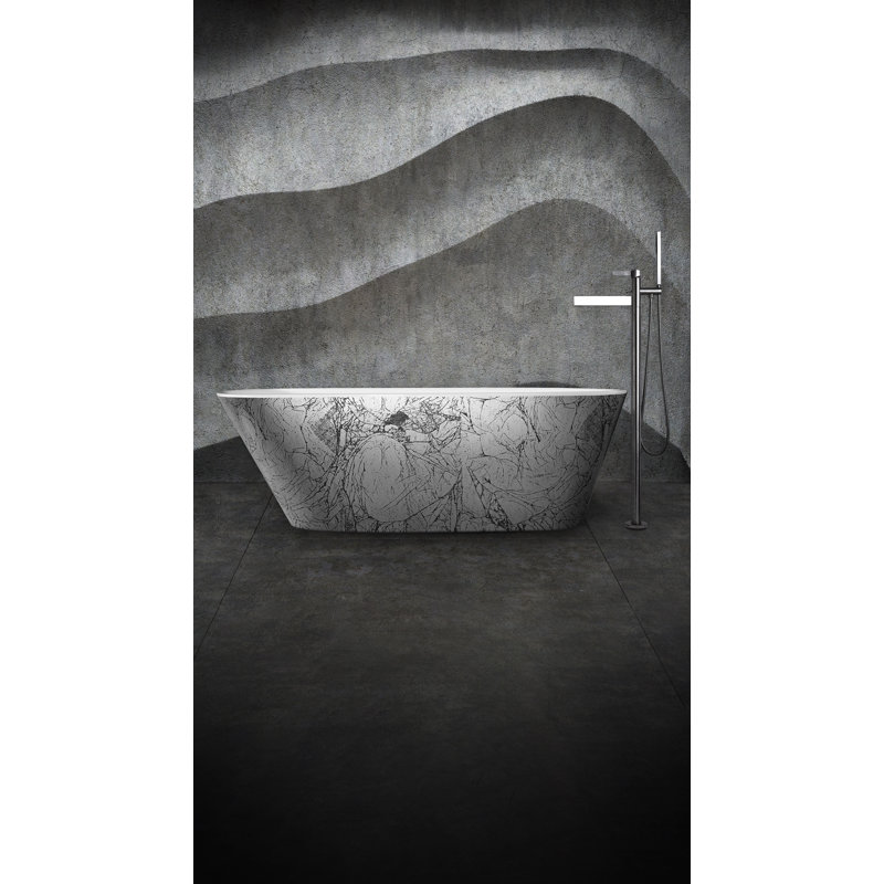 Sophia 67.7'' L Soaking Bathtub
