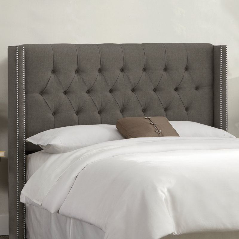 Headboard, Classic Slate Linen, California King