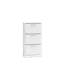 Delancey 12 Pair Stackable Flip Down Shoe Storage-1671850532