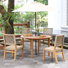 Sunseri 4 - Person Teak Outdoor Dining Set