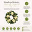 25'' Grapevine Wreath With Hydrangea And Pampas