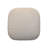 Solid Wood Boucle Cream Square Footstool