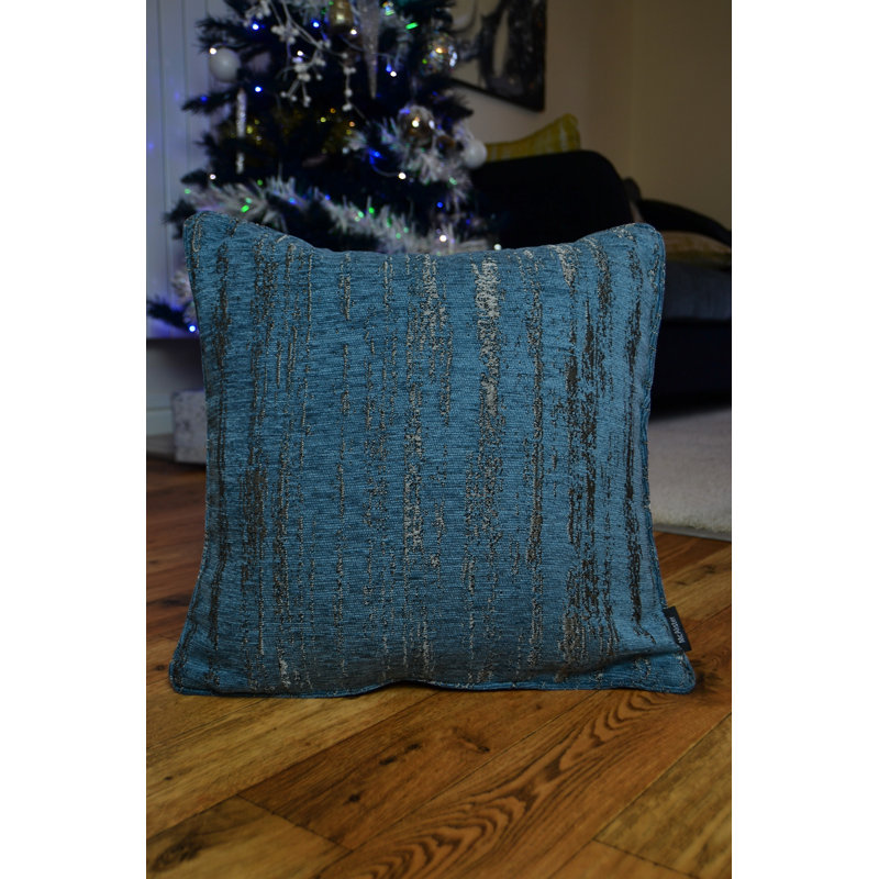 Alexzander Rectangular Cushion Cover, 50cm x 30cm, Denim Blue, Cushion Cover