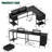 66” L-Shaped Computer Desk with Power Outlet-1844788578-1844788577