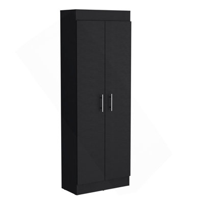 Garde-manger au Népal, conception à 2 portes peu encombrante avec plusieurs tablettes