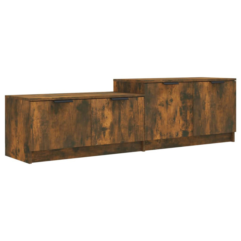 Dowline TV Stand, Smoked Oak