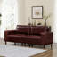 Causeuse rembourrée pour salon, appartement-44072304
