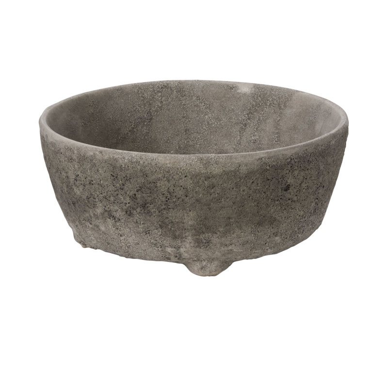 Stone Texture 10 In. Planter Bowl