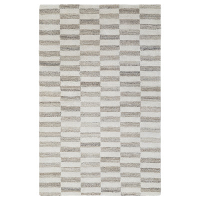 Steps Table Tufted Wool Indoor Rug
