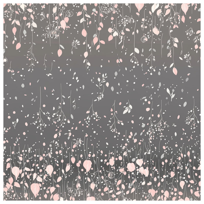 Tapis de bain floral Boho, 34in W x 21in L