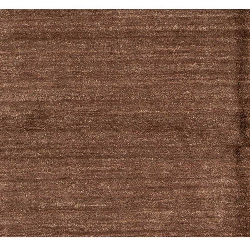 Hand Knotted Area Rug in Brown