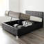 Caddo Fabric Upholstered Ottoman Bed Frame-37573950-37573946