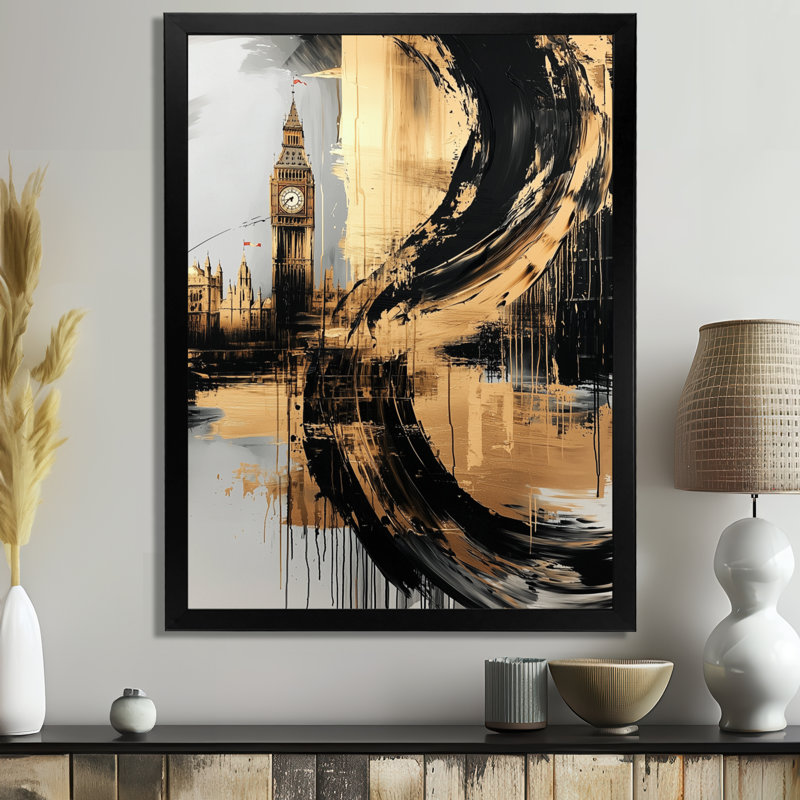 Moataz - paysages, impressions sur toile, Noir, H 20 po x l 12 po, Reproduction encadrée d'une seule photo