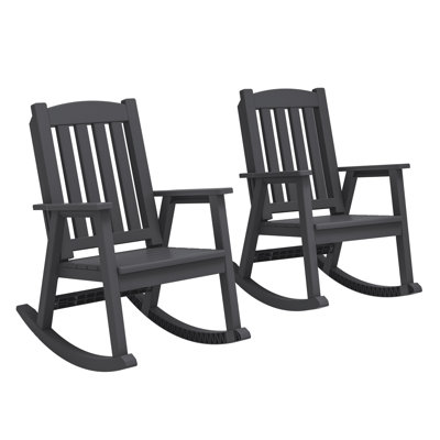 Outdoor Plastic Rocking Chair