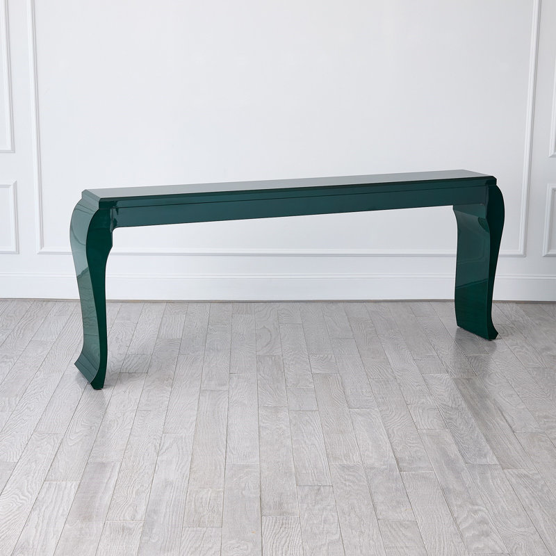 Sliced 84'' W Solid Wood Console Table