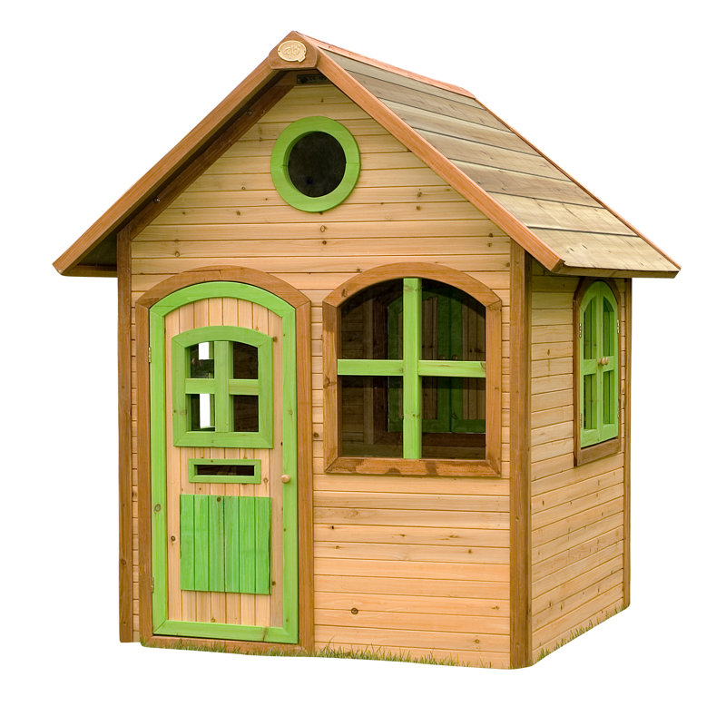 AXI 118cm W x 120cm D Outdoor Hemlock Wood Playhouse