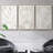 " Linen Tropical Silhouette I " 3 - Pieces-97811951-97811952