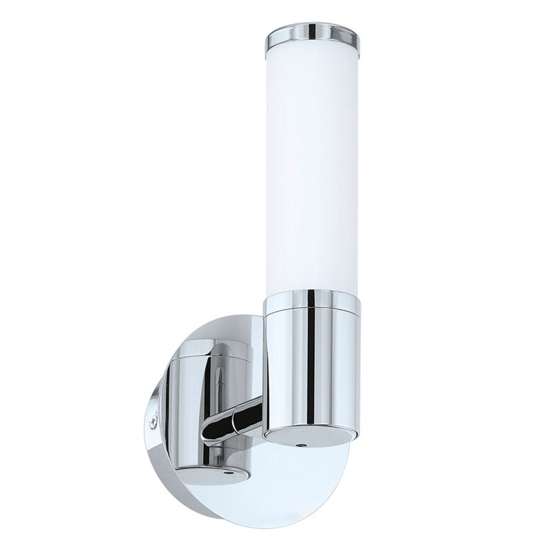 Melorie Armed Sconce, Chrome, 10.63" H x 28" W x 6.81" D