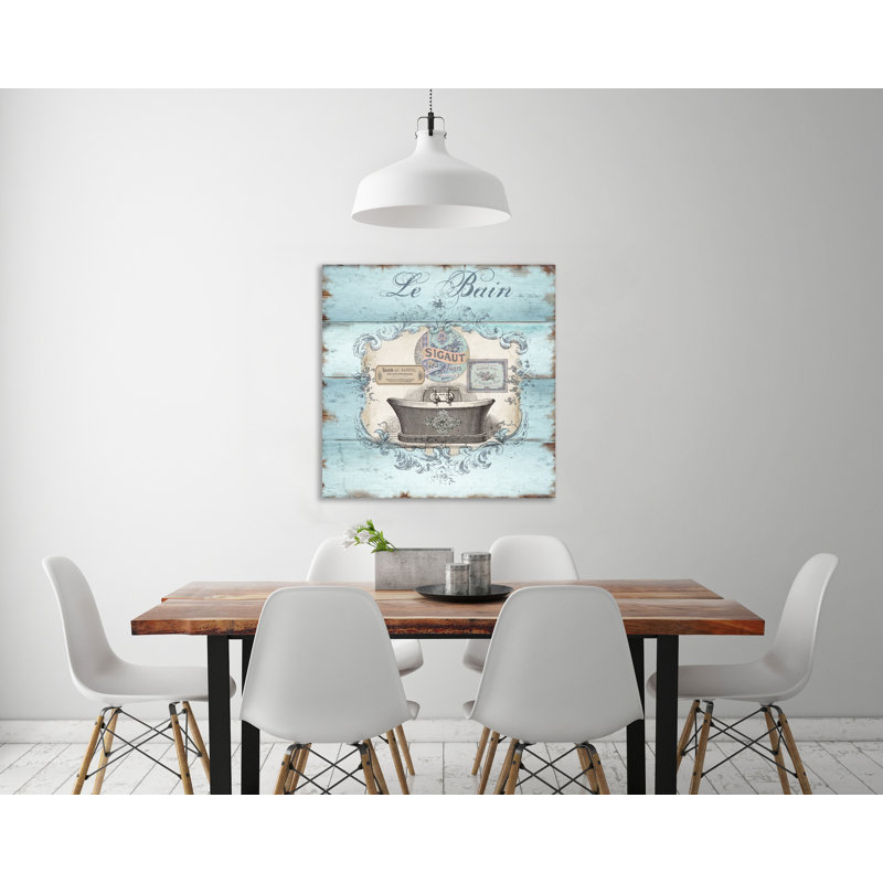 French Bath by Tre Sorelle Studios - Wrapped Canvas Print, 121.92cm H x 121.92cm W