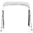 Vidaxl 3-Bow Bimini Top With Sidewalls-113863118-113863121