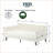 Twin Size Beige Velvet Upholstered Daybed with Tufted Backrest - Squeak-Free Metal Frame, No Box Spring Needed for Living Room