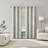 Maureen Painted Foliage Dual-Side Magnetic Closure 100% Blackout Grommet Curtain Panel-125104692-125104693