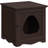 Ahkeel Metal Enclosed Litter Box Enclosure with Lockable Lid-1293132661