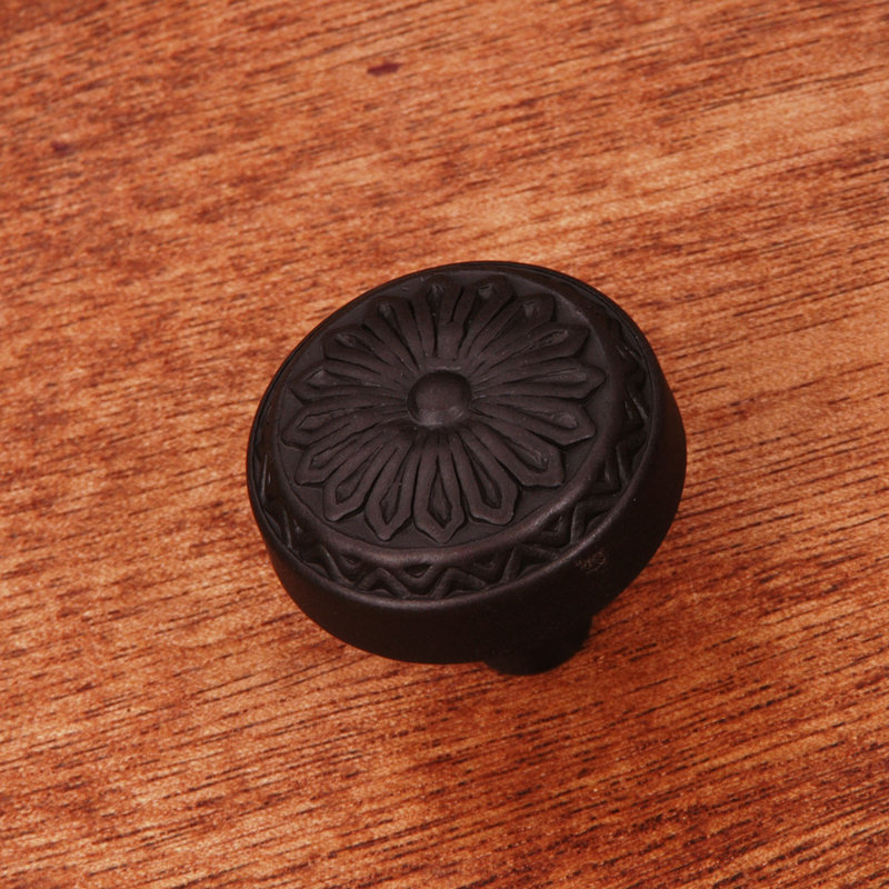 CK Series 1 1/4" Diameter Mushroom Knob, Oil Rubbed Bronze