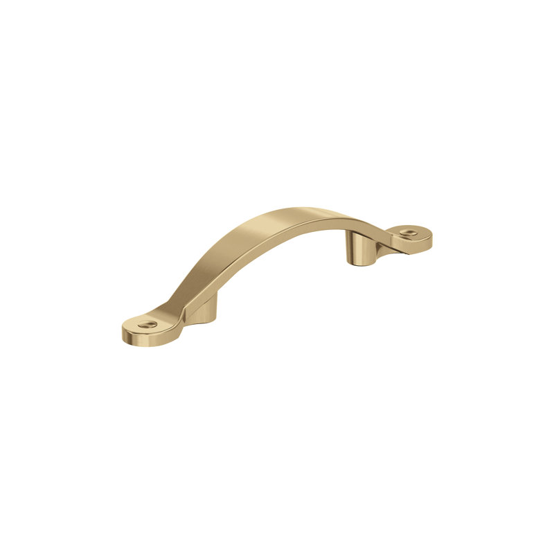 Poignée d'armoire bronze champagne de centre à centre 3 pouces (76 mm) Inspirations - paquet de 10, 3", Bronze champagne