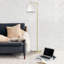 Lampe sur pied arquée 64 po Haileyville-950545135