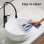 Lavabo-vasque rond en céramique pour salle de bain