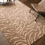 Alaisdair Tiger Animal Print Taupe Area Rug-1591173209
